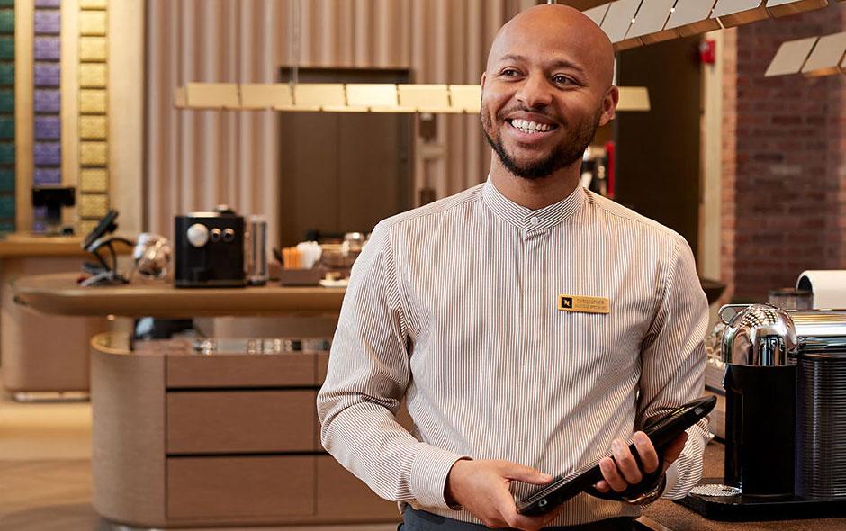 Verkoopmedewerker Nespresso Pop-up Store