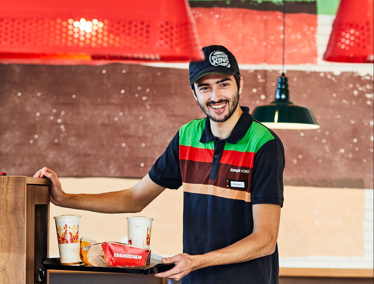 Teamleider bij Burger King Stroe aan de A1